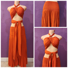 Load image into Gallery viewer, Two pieces set top ad pant