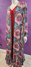 Load image into Gallery viewer, Long kimono with frill