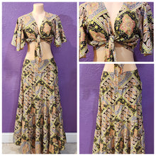 Load image into Gallery viewer, Two pieces set top and skirt