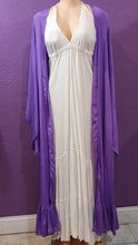 Load image into Gallery viewer, Long kimono with frill plain
