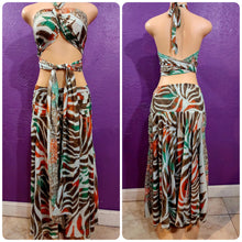 Load image into Gallery viewer, Printed Two-Piece Pant Set