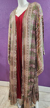 Load image into Gallery viewer, Long kimono with frill
