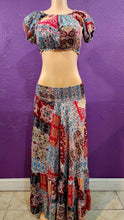 Load image into Gallery viewer, Printed Off-Shoulder Two-Piece Skirt Set