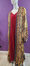 Load image into Gallery viewer, Long kimono with frill