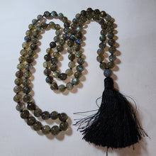 Load image into Gallery viewer, Labradorite mala 108