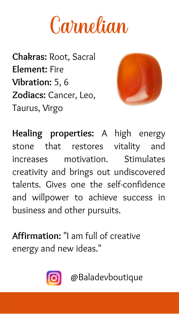 Carnelian meaning deals