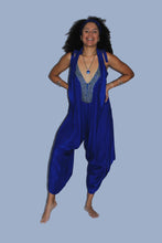 Load image into Gallery viewer, Baladev Plain Jumpsuit with neck decoration