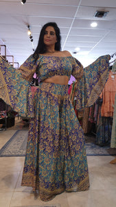 Two piece set top and pant