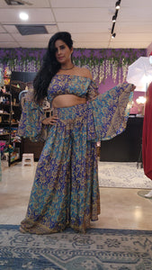 Two piece set top and pant