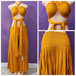 Two pieces set top ad pant