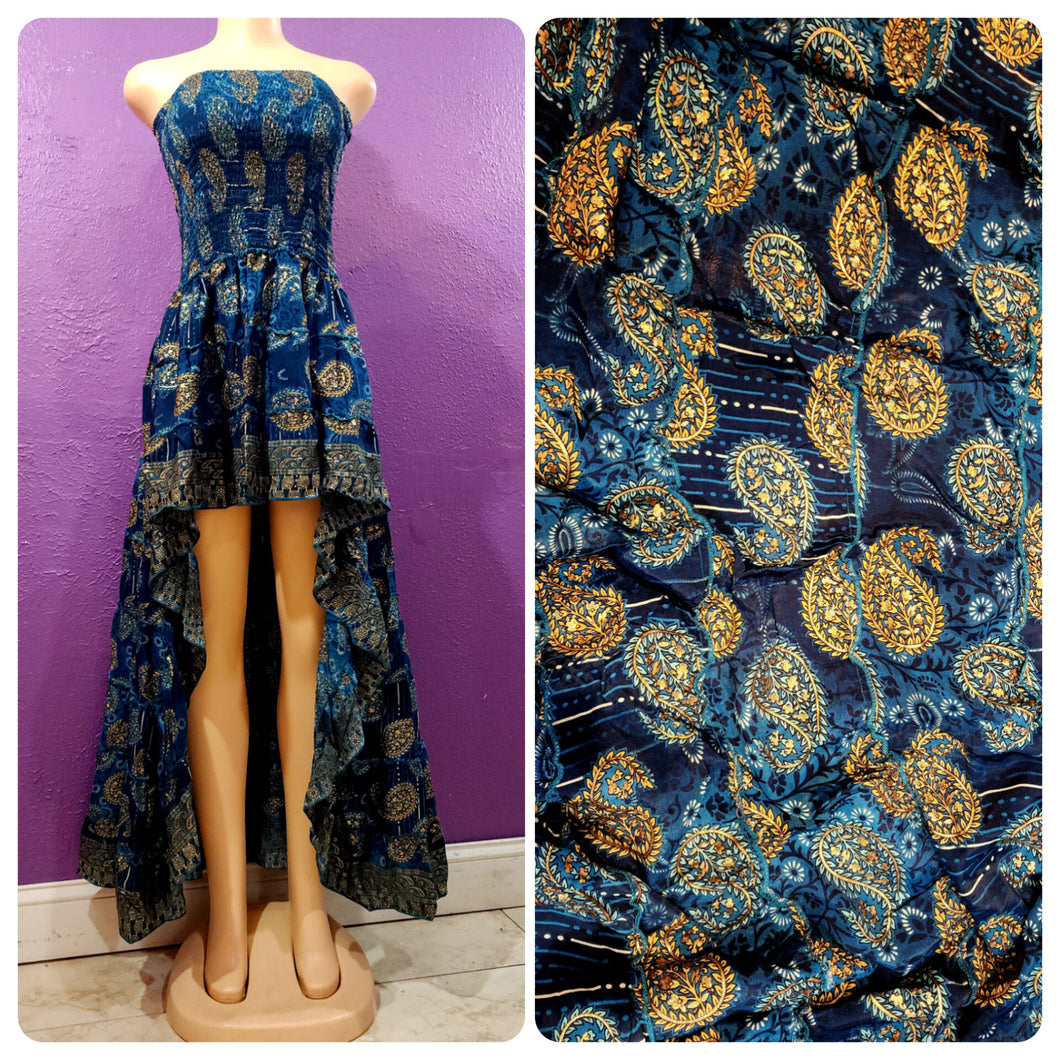 STRAPLESS DRESS