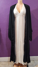 Load image into Gallery viewer, Long kimono with frill plain
