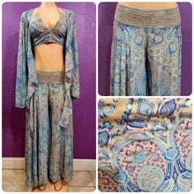 Load image into Gallery viewer, Three pieces set top long sleeves and pant
