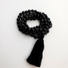 Load image into Gallery viewer, Black onix 108 Mala Beads
