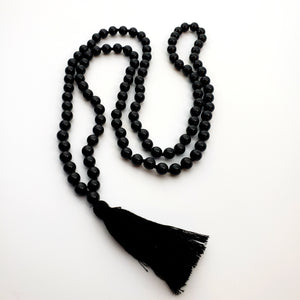 Black onix 108 Mala Beads