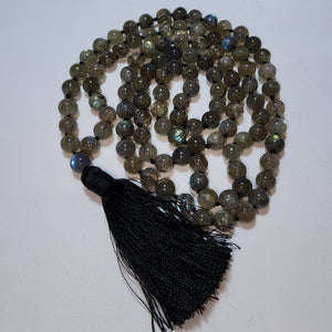 Labradorite mala 108