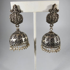 Brass earrings