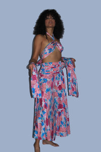 Two piece set top and pants