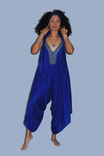 Load image into Gallery viewer, Baladev Plain Jumpsuit with neck decoration
